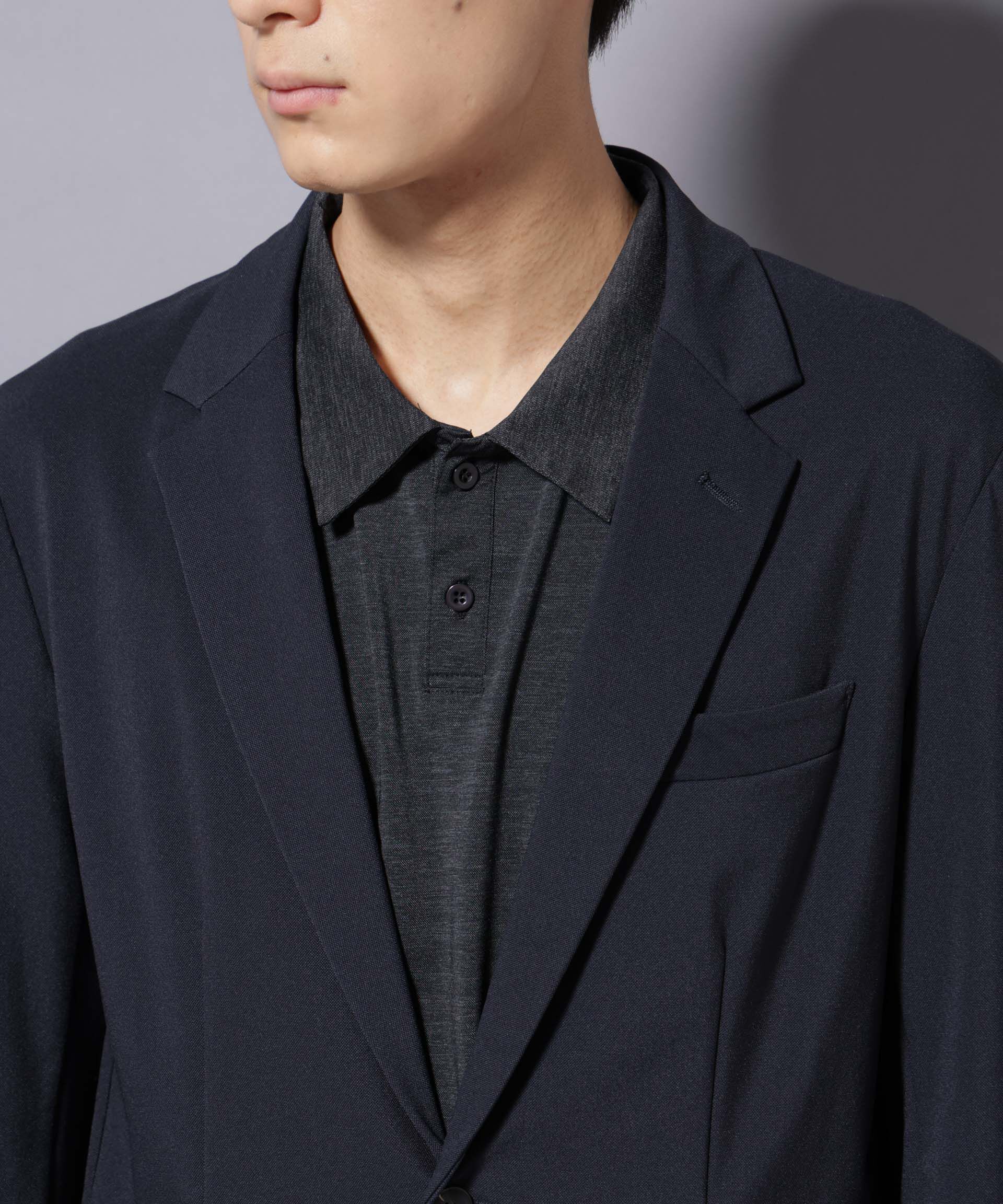 nano･universe「｢Damerino｣ ナイロンストレッチトリコットセットアップ」|スーツ|