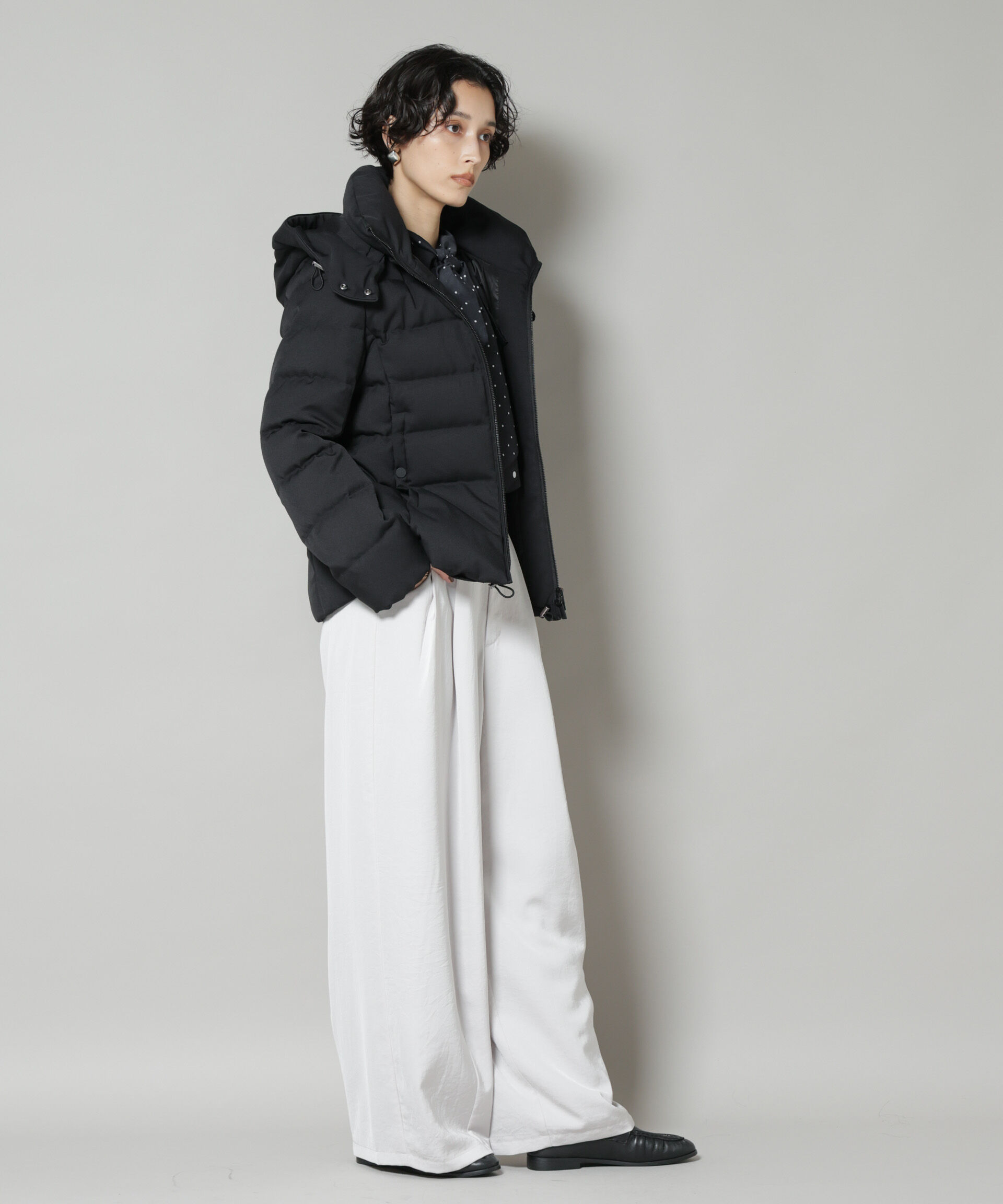 nano･universe「「西川ダウン(R)」サージショートダウン」|ダウン|