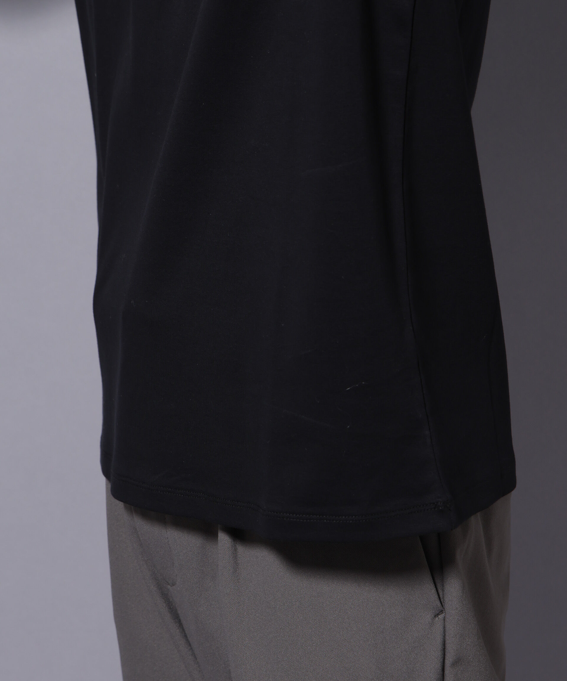 nano･universe「ジャケT(R) プレミアム クルーネック 半袖」|Tシャツ・カットソー|