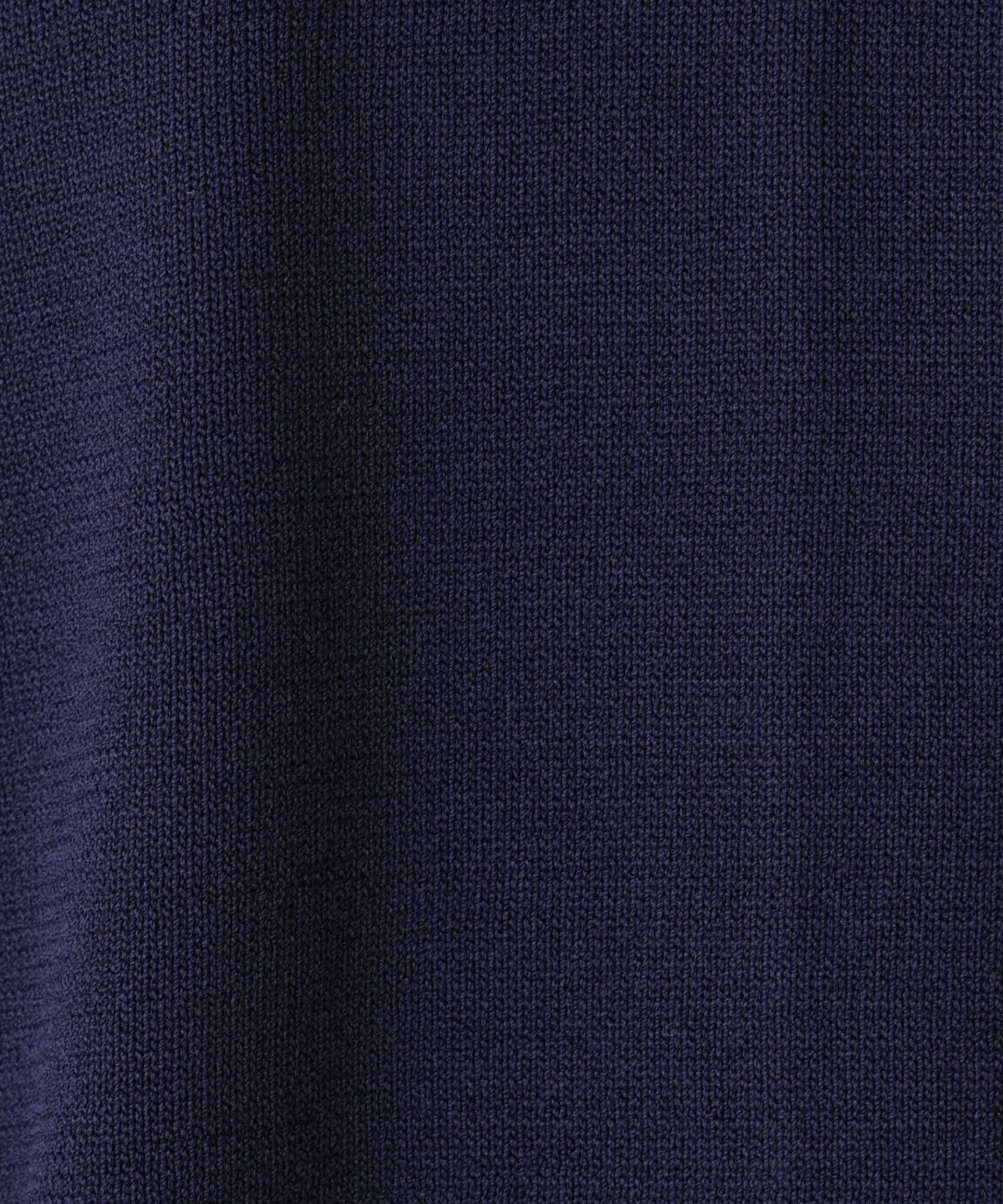 nano･universe「洗濯機洗可UVカットバイカラー釦ディティールニット」|ニット・セーター|