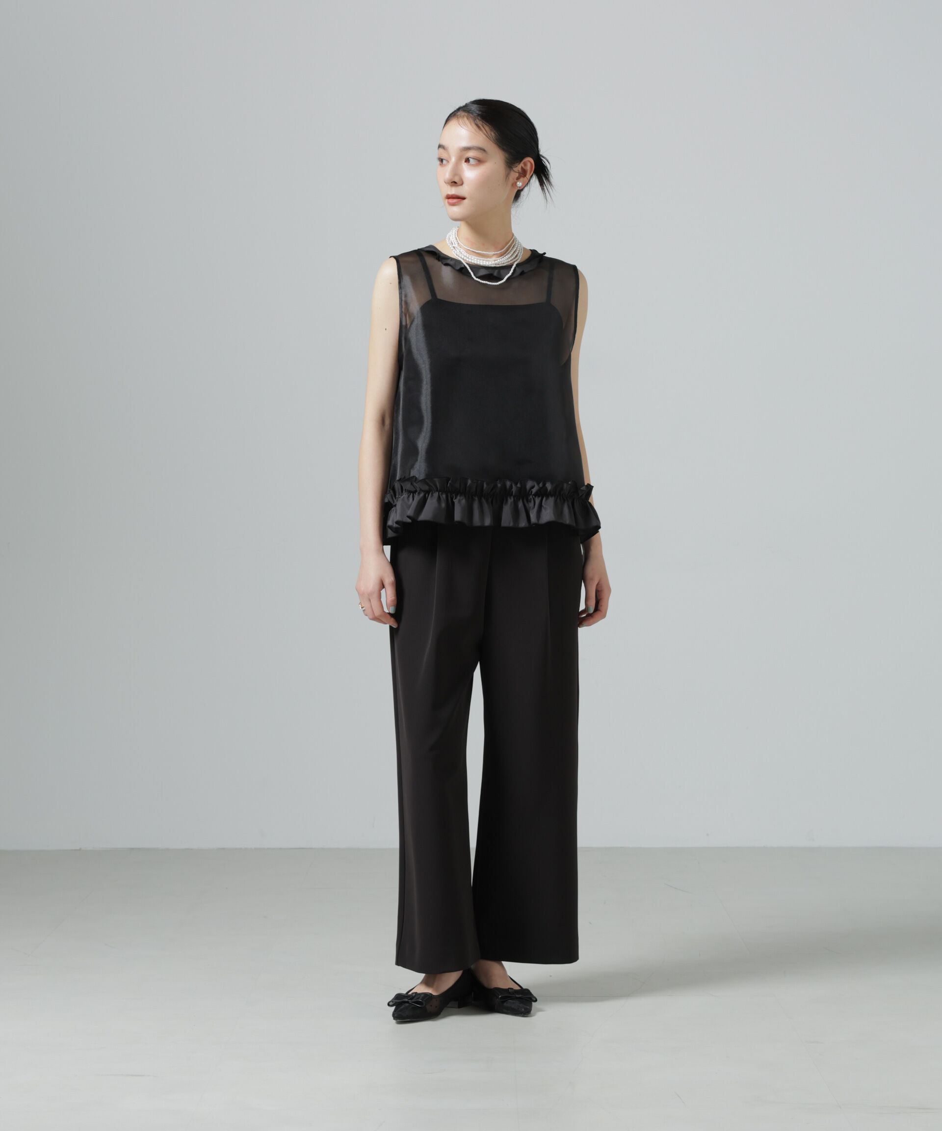 nano･universe「オーガントップスオールインワン」|ワンピース|