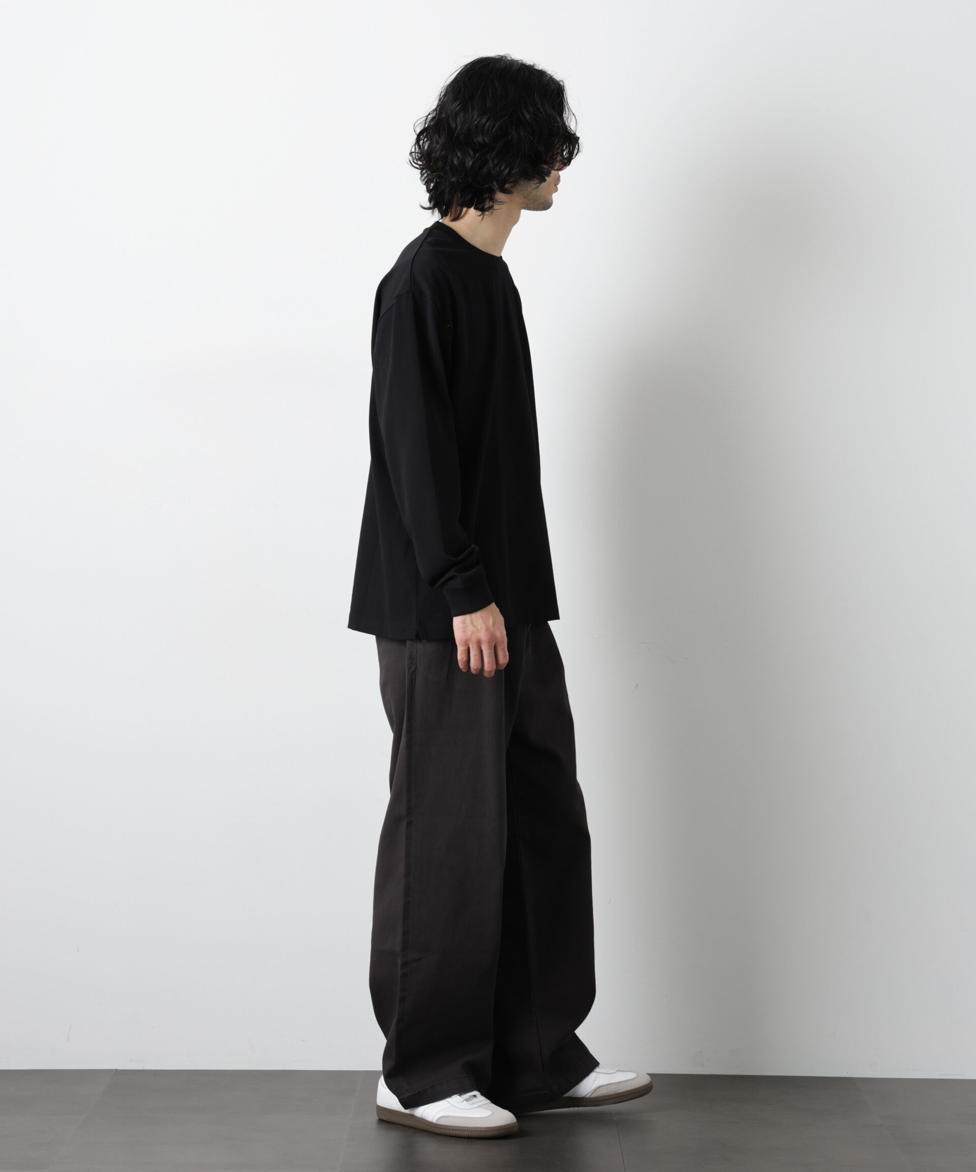 nano･universe「ナノベアＴシャツ 長袖 スピードスケート」|Tシャツ・カットソー|