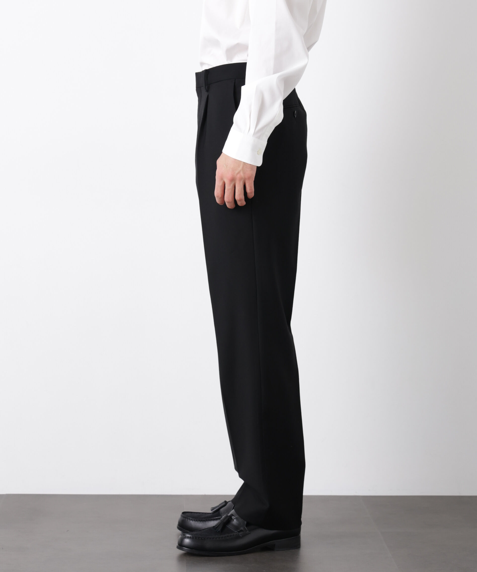 nano･universe「｢Damerino Formal｣ ﾌﾞﾗｯｸﾌｫｰﾏﾙｵｰﾙｼｰｽﾞﾝﾊﾟﾝﾂ(ｾｯﾄ  」|スーツ|