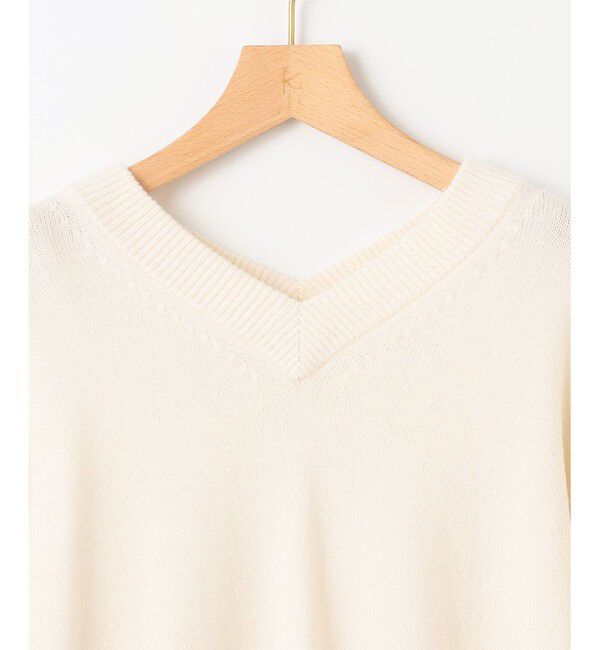 組曲「【8色展開・手洗い可】ウールカシミヤミックス Vネックニット」|ニット・セーター|
