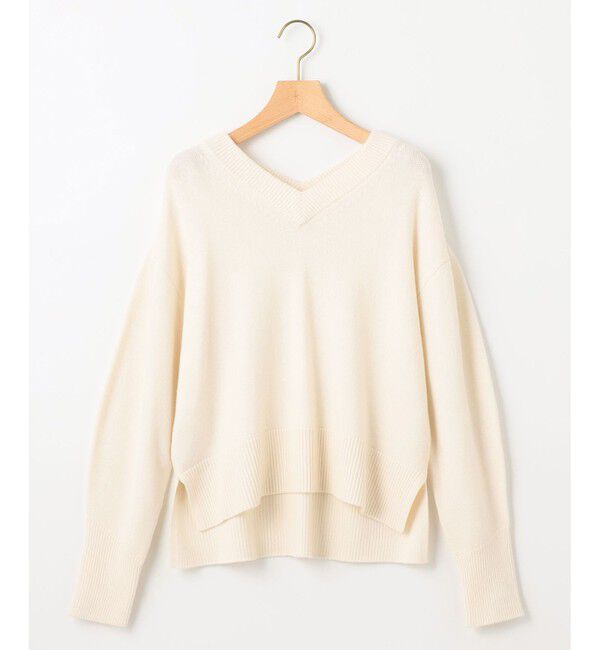 組曲「【8色展開・手洗い可】ウールカシミヤミックス Vネックニット」|ニット・セーター|