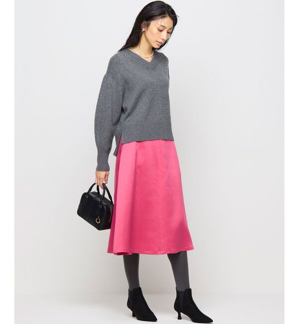 組曲「【8色展開・手洗い可】ウールカシミヤミックス Vネックニット」|ニット・セーター|