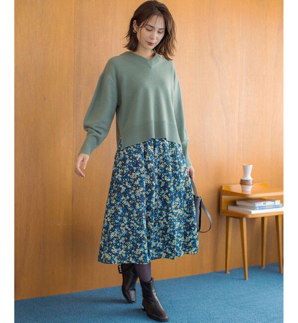 組曲「【8色展開・手洗い可】ウールカシミヤミックス Vネックニット」|ニット・セーター|