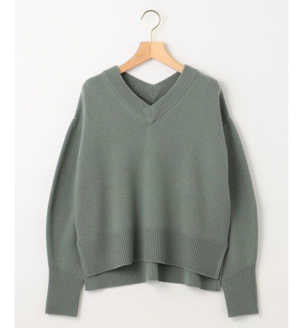 組曲「【8色展開・手洗い可】ウールカシミヤミックス Vネックニット」|ニット・セーター|