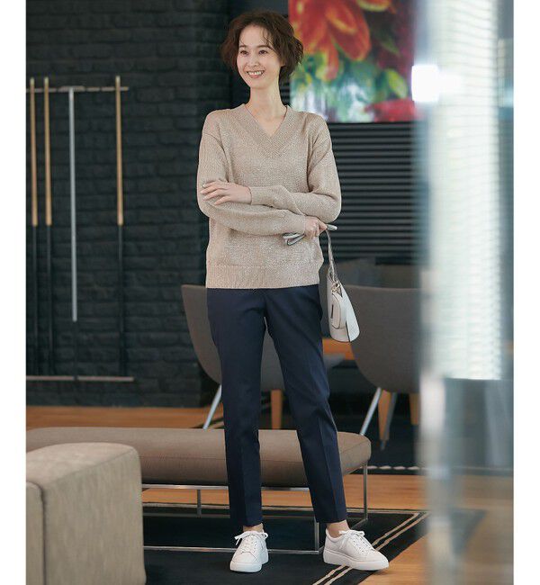 自由区「【接触冷感・吸湿・速乾・XXSサイズあり】COOLMAX テーパードパンツ」|その他|