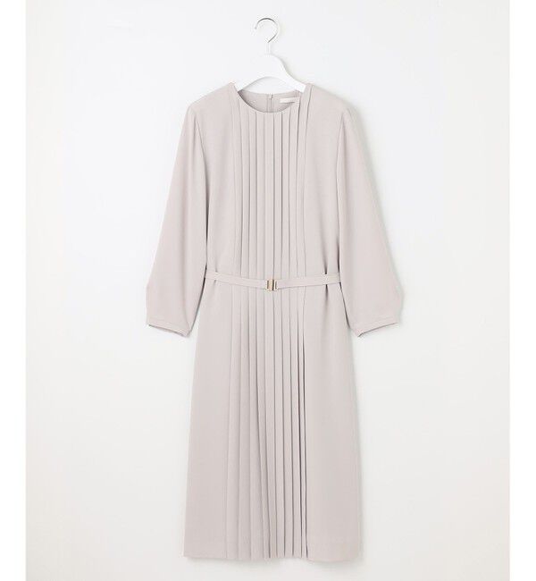 自由区「【洗える】ライトサテン ワンピース」|ワンピース|