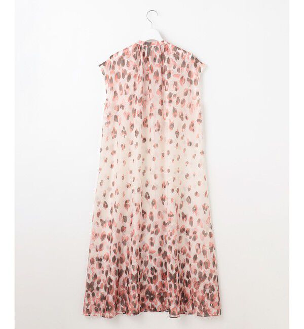 自由区「グラデーションペタルプリント ワンピース」|ワンピース|