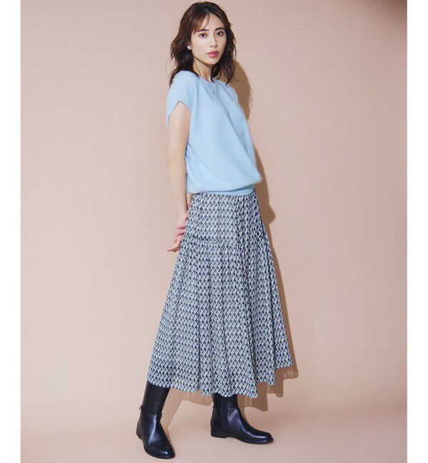 23区「【Oggi10月号掲載/洗える】カシミヤミックスファー ニット」|ニット・セーター|