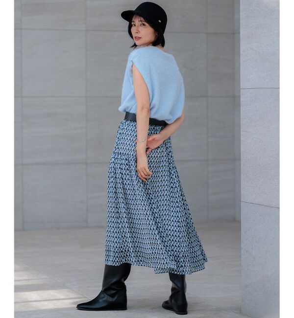 23区「【Oggi10月号掲載/洗える】カシミヤミックスファー ニット」|ニット・セーター|