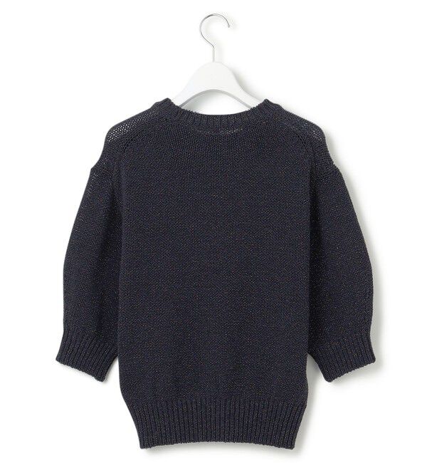 23区「【洗える】ルレックスバルキー ラメニット」|ニット・セーター|