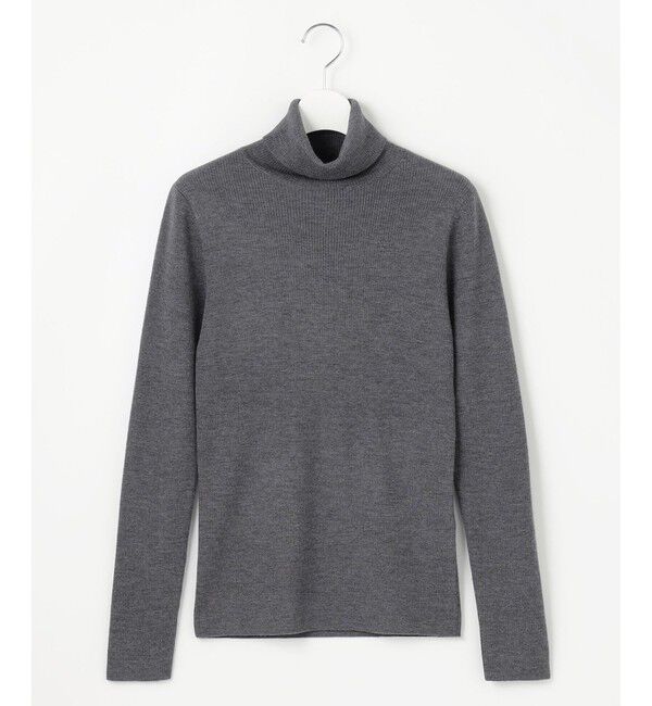 23区「【Oggi1月号/CLASSY.11月号掲載】ウーステッドウール リブタートルネック ニット」|ニット・セーター|