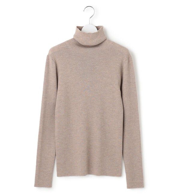 23区「【Oggi1月号/CLASSY.11月号掲載】ウーステッドウール リブタートルネック ニット」|ニット・セーター|
