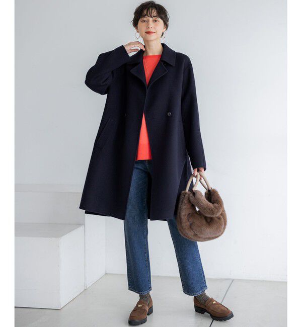 23区「【洗える】オータムシャイニー リラクシー ニット」|ニット・セーター|