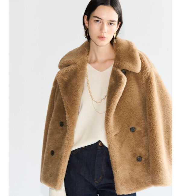 23区「【見上愛さんコラボカラー/VERY・GISELe掲載】カシミヤブレンド Vネック ニット」|ニット・セーター|