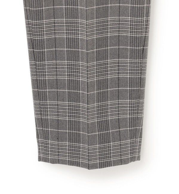 23区「【Oggi掲載/洗える】ウォームストレッチ チェック テーパード パンツ」|その他|