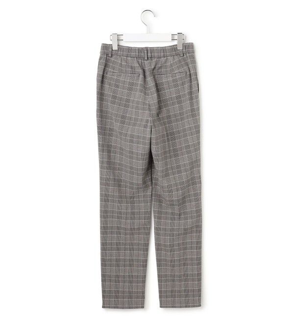 23区「【Oggi掲載/洗える】ウォームストレッチ チェック テーパード パンツ」|その他|