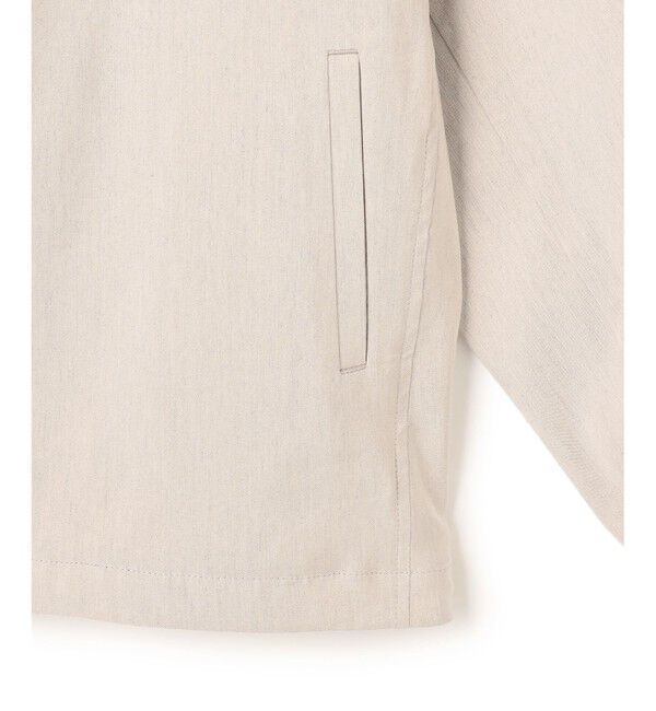 23区「リネンレーヨンストレッチ ノーカラー ブルゾン」|その他|