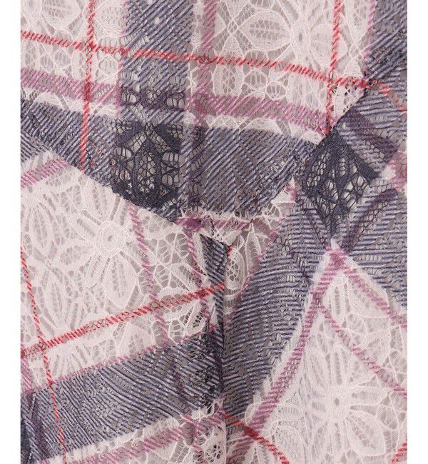 any SiS「【洗える】レースオンチェック スカート」|スカート|