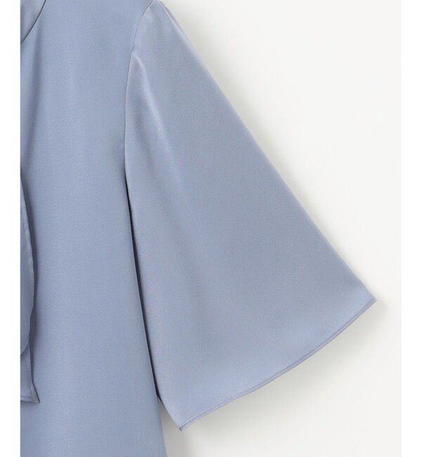 ANY SIS「【洗える】トロミサテンボウ ブラウス」|シャツ・ブラウス|