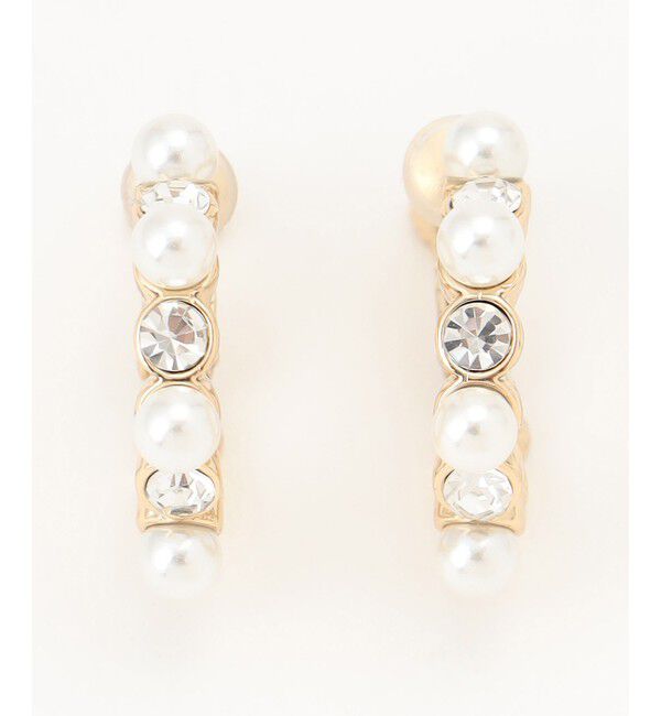 ANY SIS「リリー パール調 イヤリング」|イヤリング|