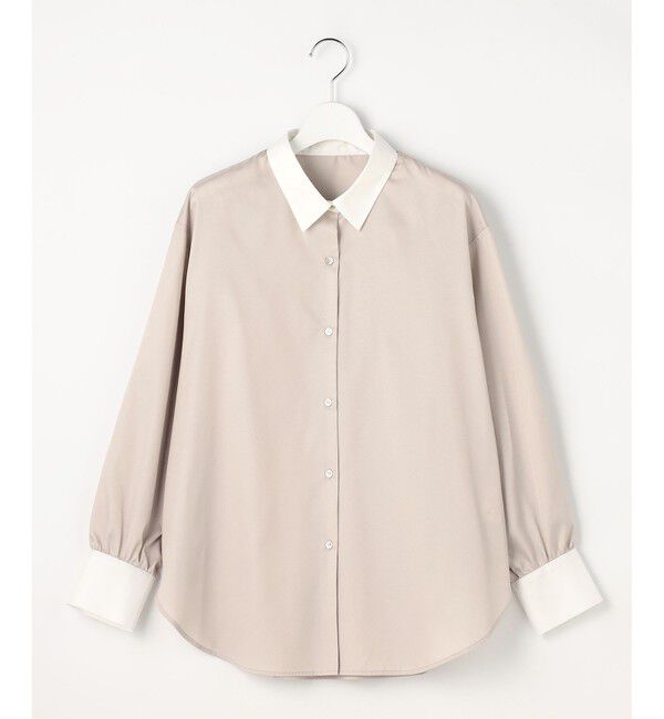 ANY SIS「ニットレイヤード シャツ ツインセット」|ニット・セーター|