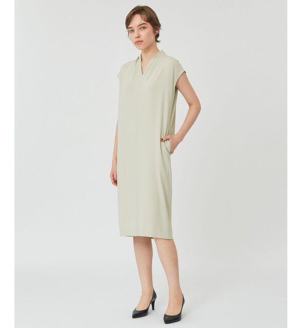 BEIGE,「CINDY / Vネックワンピース」|ワンピース|