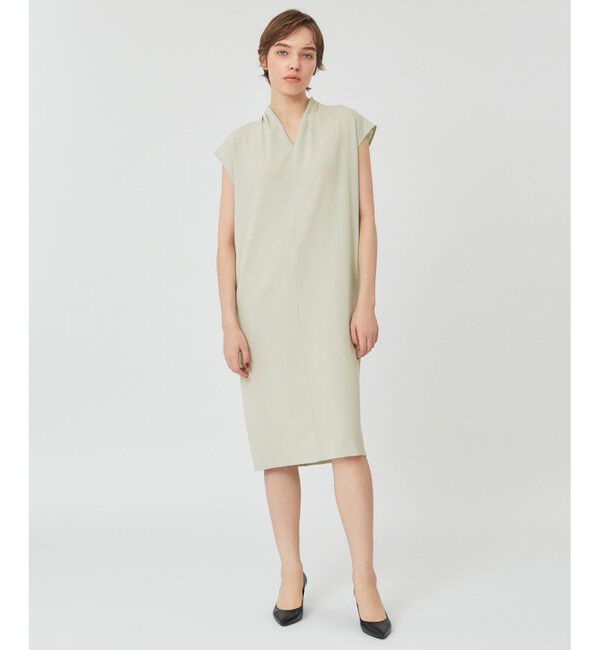BEIGE,「CINDY / Vネックワンピース」|ワンピース|