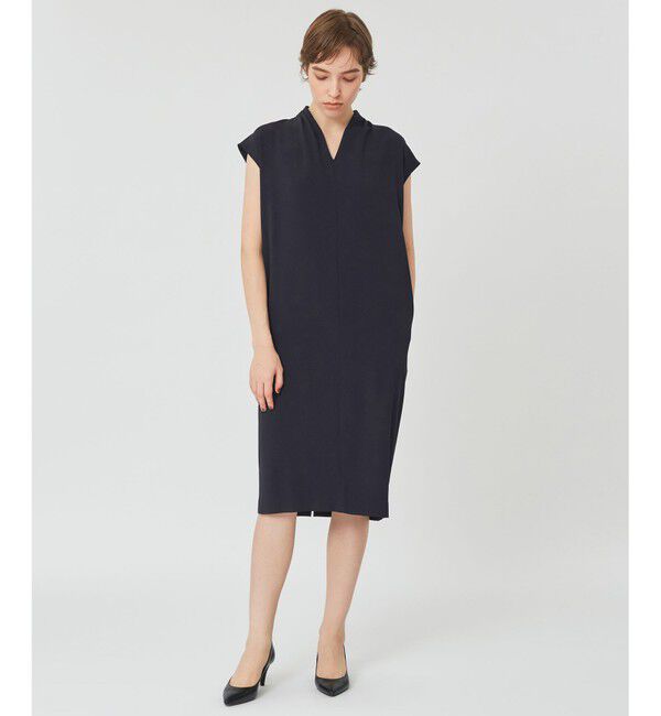 BEIGE,「CINDY / Vネックワンピース」|ワンピース|