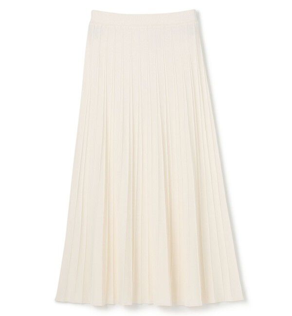 BEIGE,「【WEB限定】 MONSTERA / ニットスカート」|スカート|