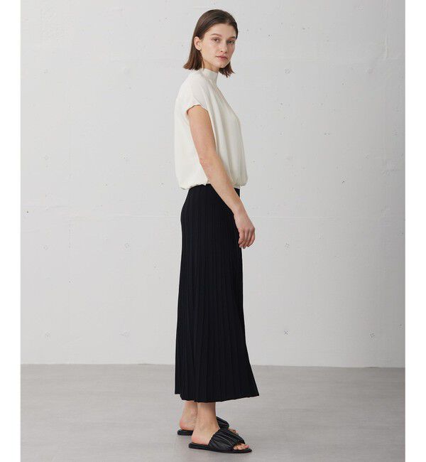 BEIGE,「【WEB限定】 MONSTERA / ニットスカート」|スカート|