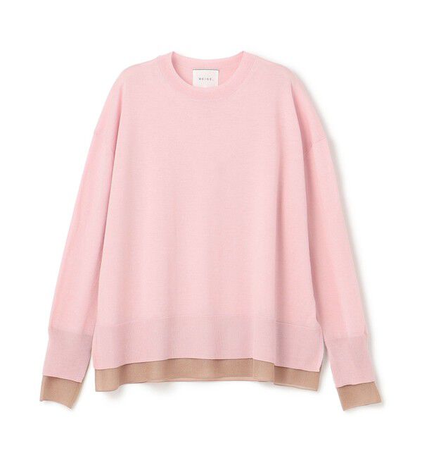 BEIGE,「【洗える】LA MONNAIE / クルーネックニット」|ニット・セーター|