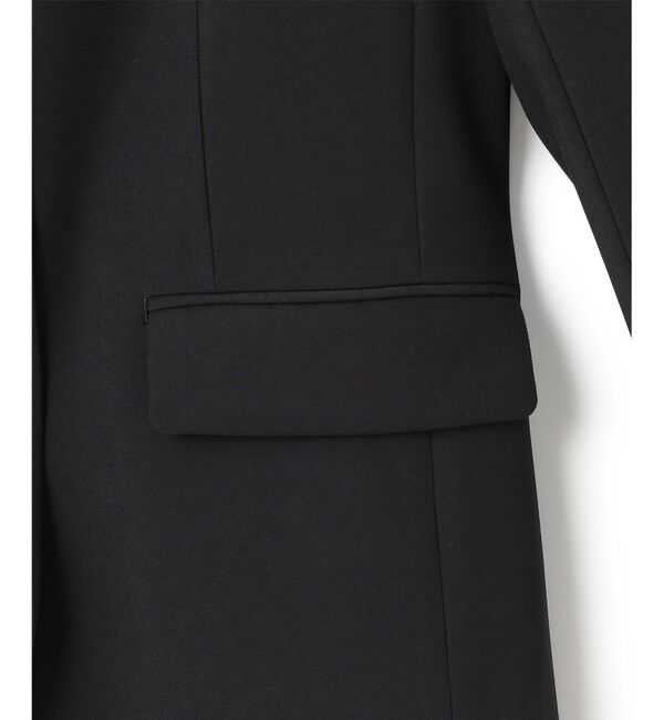 BEIGE,「【洗える】ALAINA / Vネックカラージャケット」|ノーカラージャケット|