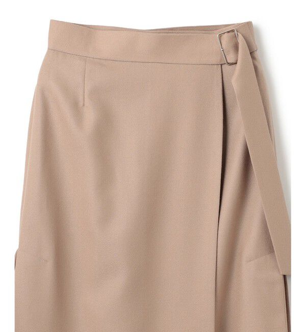 BEIGE,「TERNES / ウールナローラップスカート」|スカート|