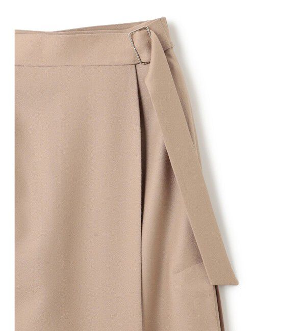 BEIGE,「TERNES / ウールナローラップスカート」|スカート|