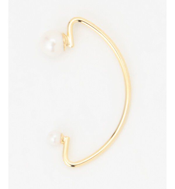  「ビジューパールイヤカフ」|イヤリング|