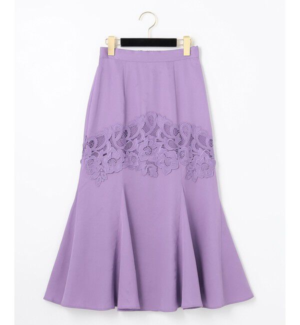 GRACE CONTINENTAL「レース切替マーメイドスカート」|スカート|