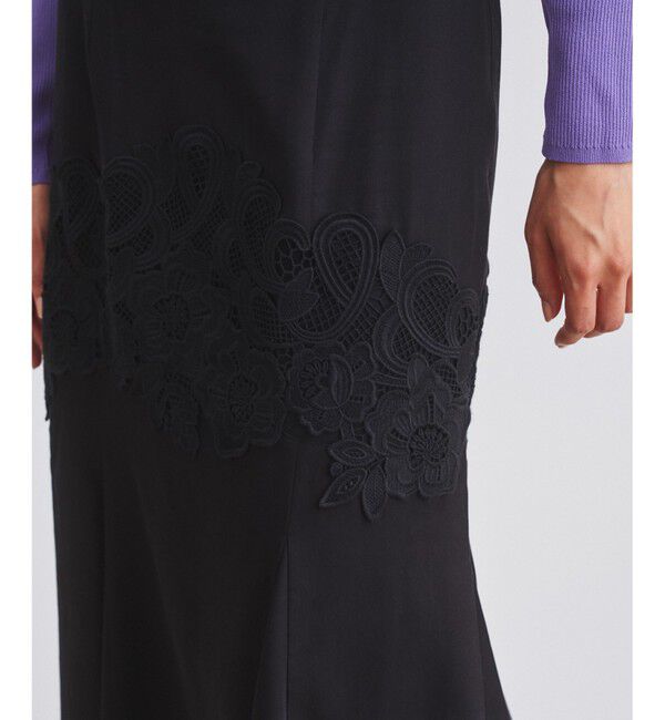 GRACE CONTINENTAL「レース切替マーメイドスカート」|スカート|