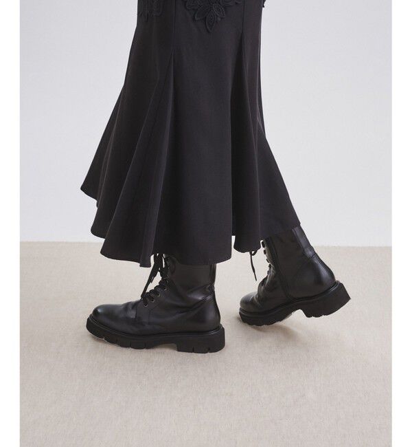 GRACE CONTINENTAL「レース切替マーメイドスカート」|スカート|