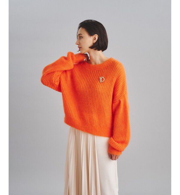  「パールラインDブローチ」|ブローチ・コサージュ|