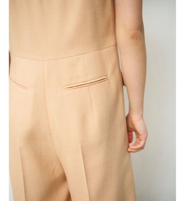 Grace Class「リネンタッチビスチェサロペ」|オールインワン|