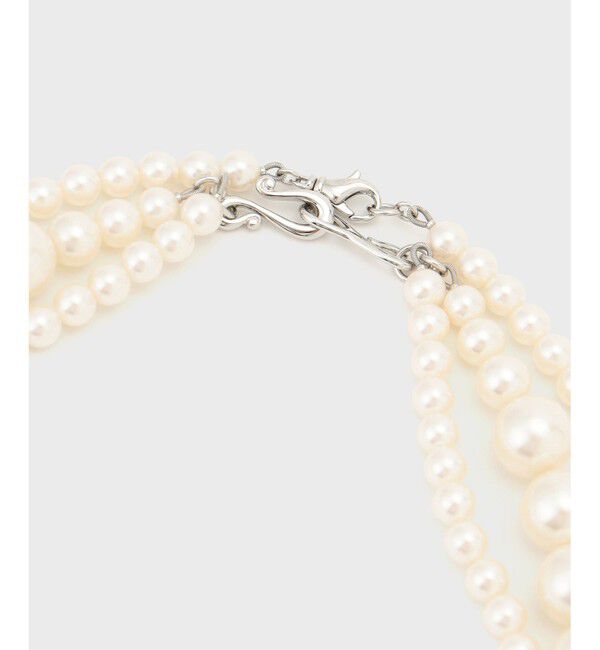 GRACE CONTINENTAL「ミックスパールボリュームネックレス」|ネックレス|