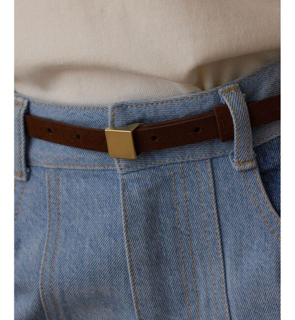  「LEFIJE スウエードベルト」|ベルト|