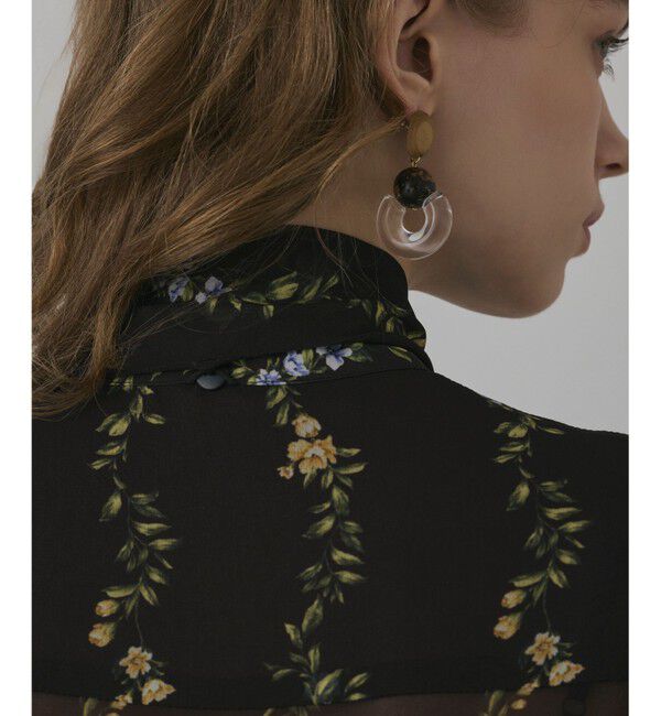 Diagram「フラワープリントティアードワンピース」|ワンピース|