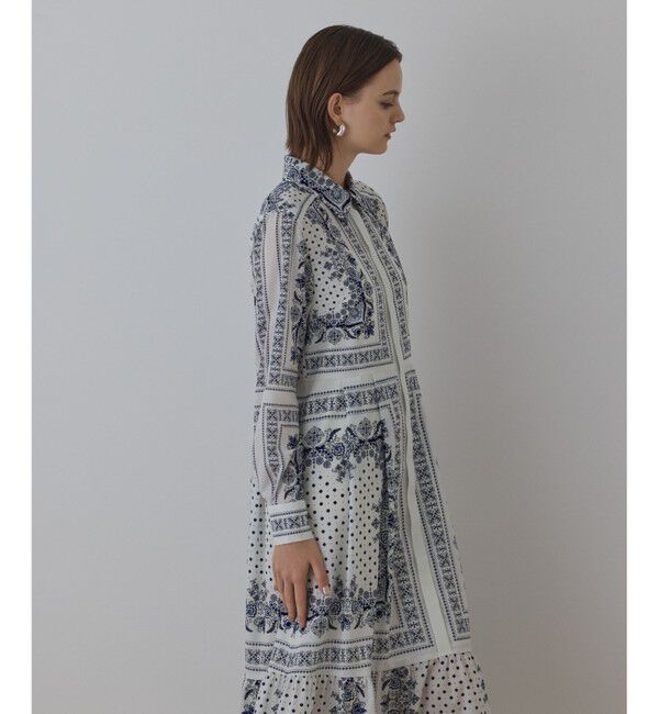 Diagram「バンダナプリントシャツワンピース」|ワンピース|