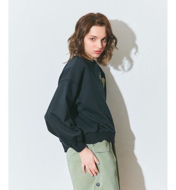 Grace Class「モチーフ刺繍スウェットトップ」|Tシャツ・カットソー|