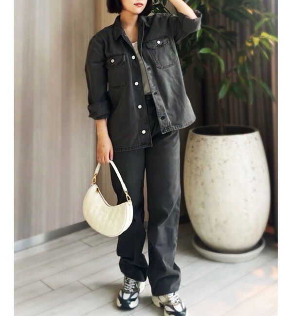 LACOSTE「オーガニックコットン ヘビーオンス  ガーメントダイ ヴィンテージデニムシャツ」|シャツ・ブラウス|